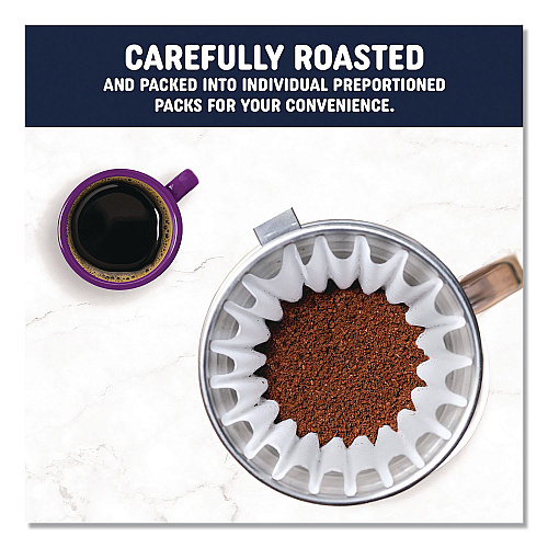 Pick Me Up Provisions French Roast Coffee Fraction Pack, 2.2 oz, 42/Carton (BHS90366)