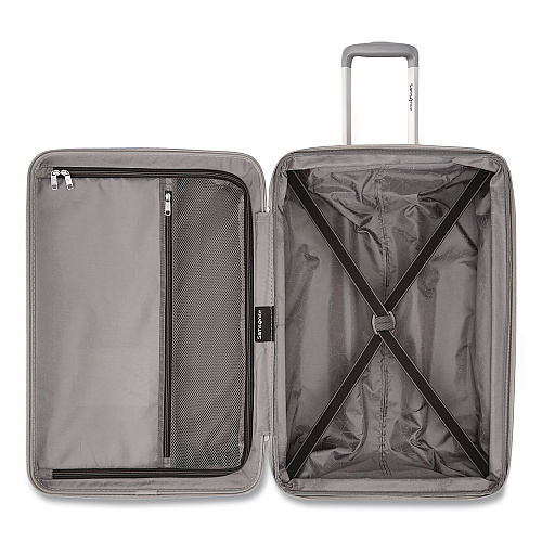Samsonite Opto 3 Hardside Spinner Suitcase, 13.58 x 9.25 x 19.29, Silver (1470747722)