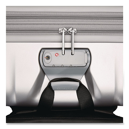 Samsonite Opto 3 Hardside Spinner Suitcase, 13.58 x 9.25 x 19.29, Silver (1470747722)