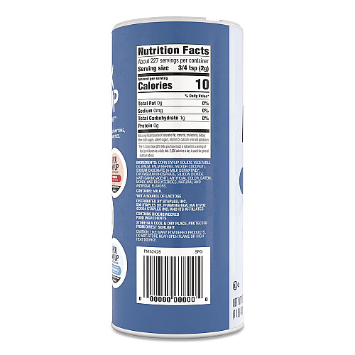 Pick Me Up Provisions Original Powdered Creamer, 16 oz Canister, 8/Pack (PM62428)