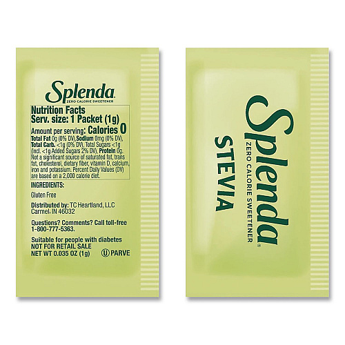 Splenda Stevia Sweetener Packet, 0.04 oz, 200/Box (HFP00612)