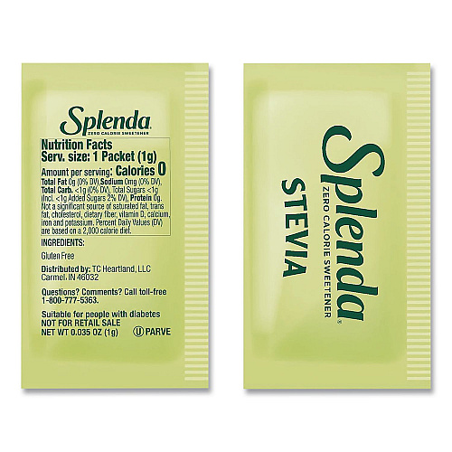 Splenda Stevia Sweetener Packet, 0.04 oz, 400/Box (HFP00613)