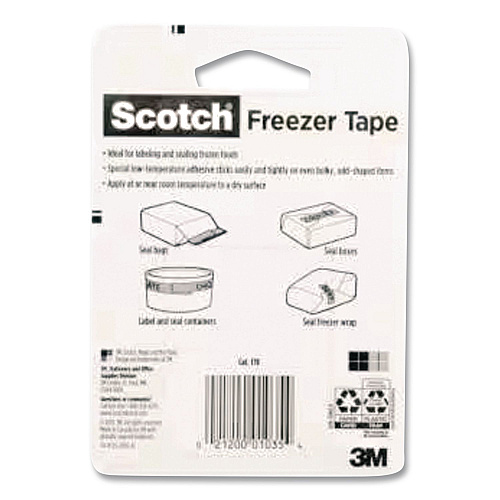 Scotch Freezer Tape, 1.5" Core, 0.75" x 1,000", Tan (7100085714)
