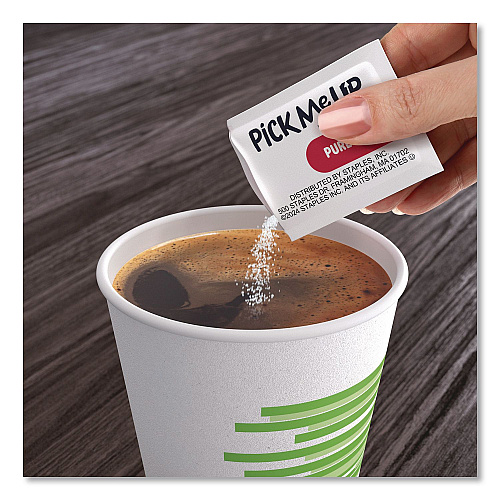 Pick Me Up Provisions Pure Sugar Packets, 0.1 oz, 2,000/Box (PM62431)