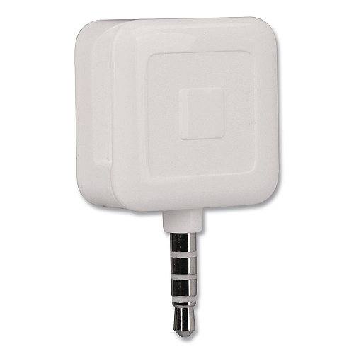 Square Mobile Credit Card Reader, White (ASKU0047)