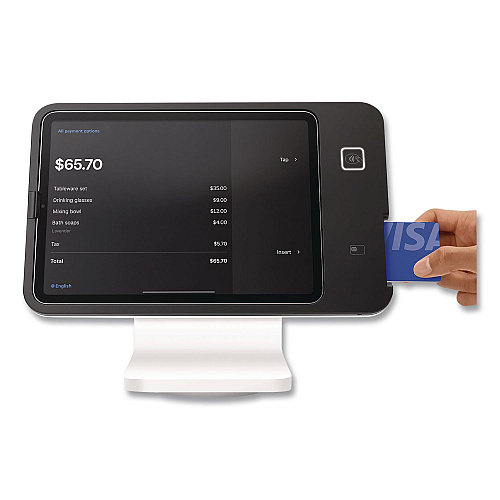 Square 2nd Generation POS Stand, 7.75 x 12.6 x 9.5, White (ASKU0837)
