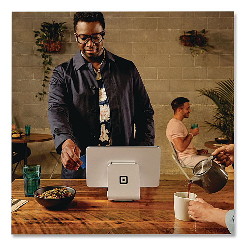 Square 2nd Generation POS Stand, 7.75 x 12.6 x 9.5, White (ASKU0837)