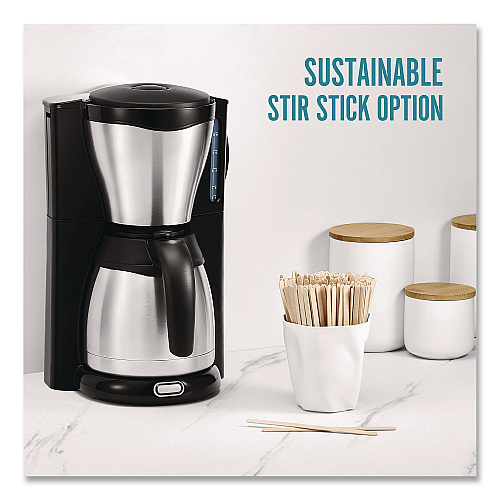 Perk Wood Stirrer, 7", 1,000/Pack (PK62345)