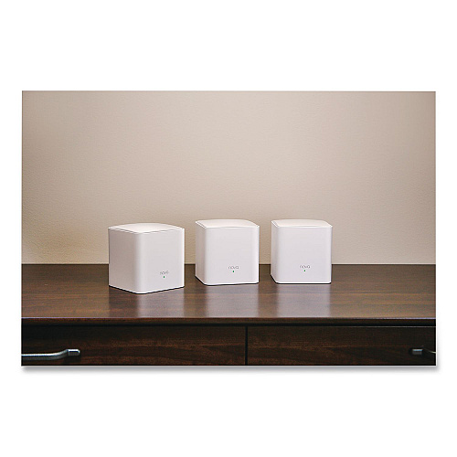 Tenda MW5G3PK AC1200 Whole-Home Mesh Wi-Fi System, 2 Ports, Dual-Band 2.4 GHz/5 GHz (NOVAMW5G3PK)