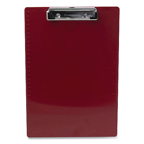 Saunders Recycled Plastic Clipboard, 0.5" Clip Capacity, 8.5 x 11 Sheets, Assorted Colors, 3/Pack (2260130014)