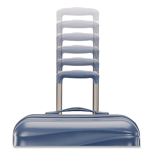 AMERICAN TOURISTER Cascade Hardside Spinner Suitcase, 17.75 x 10 x 26.75, Slate Blue (143245E264)