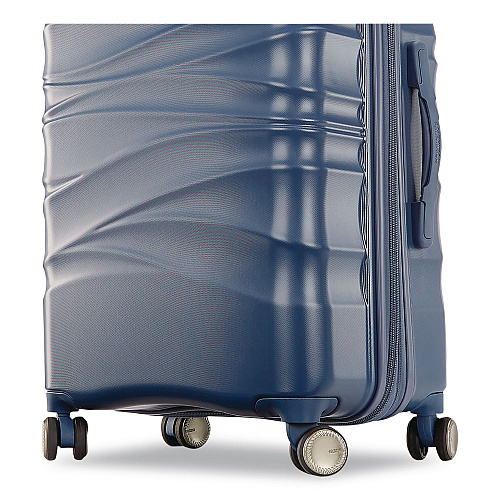 AMERICAN TOURISTER Cascade Hardside Spinner Suitcase, 17.75 x 10 x 26.75, Slate Blue (143245E264)