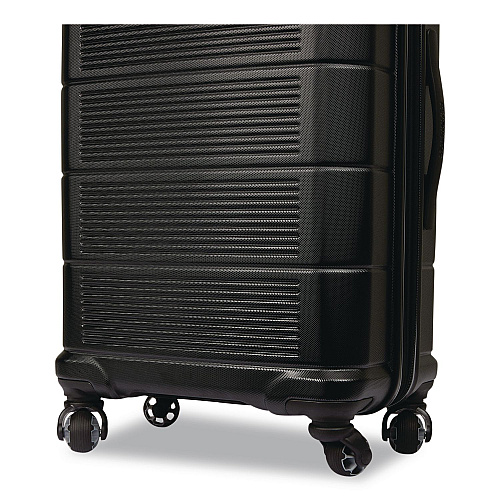 AMERICAN TOURISTER Stratum 2.0 Hardside Spinner Suitcase, 15 x 9.5 x 22, Jet Black (1423481465)