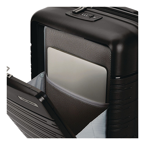 Samsonite Elevation Plus Hardside Spinner Suitcase, Fits Devices Up to 15", 15 x 10 x 23, Triple Black (1429102620)
