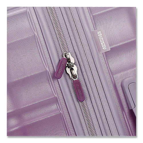AMERICAN TOURISTER Cascade Hardside Spinner Suitcase, 15 x 9.5 x 22, Purple Haze (1432444321)