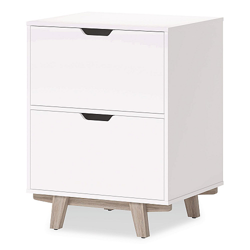 Thomasville Whitney 2-Drawer Lateral File Cabinet, Letter/Legal Size File Drawers, 23.75" x 20" x 31.25", White (SPLSWHLFTV)