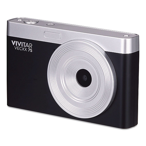 Vivitar Point Shoot Digital Camera, Black (VECXX75BLK)