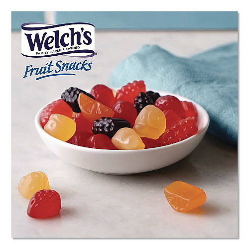Welch's Mixed Fruit Snacks Club Size, 0.8 oz Packet, 66/Box (24328406)