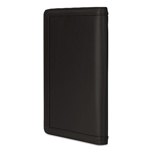 Wenger Amelie Polyester Padfolio with Zipper Closure, 8.5 x 11 Pad, 10.2 x 13, Zipper Closure, Black (601676)