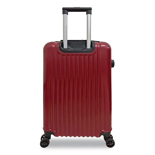 TUCCI FORTE Banda ABS 3-Piece Luggage Set, Red (F000203PCRED)