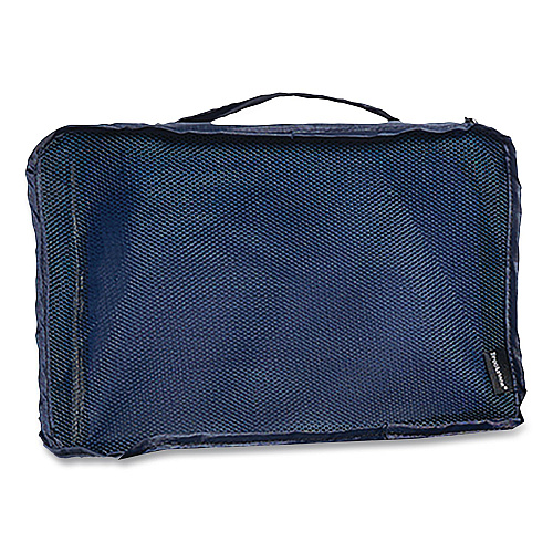 Brookstone Six-Piece Travel Pouch Set, 12.2 x 1.97 x 9.65, Blue (BNPC0001)