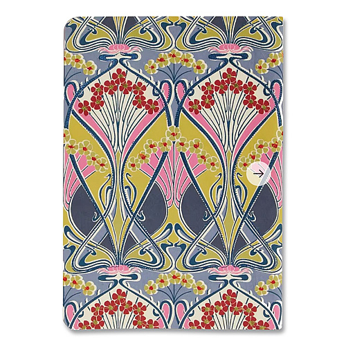 Chronicle Books Liberty London Embroidered Cover Journal, Ianthe Bloom Artwork, Medium/College Rule, Multicolor Cover, (50) 10 x 7 Sheets (978073537686)