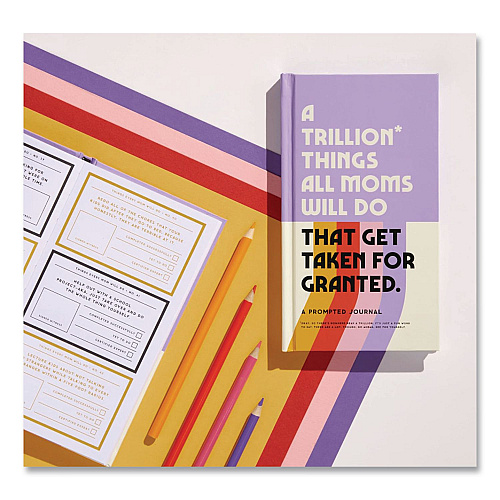 Chronicle Books Guided Journal: A Trillion Things All Moms Do That Get Taken For Granted, Multicolor Cover, (100) 8.15 x 4.5 Sheets (978073538102)