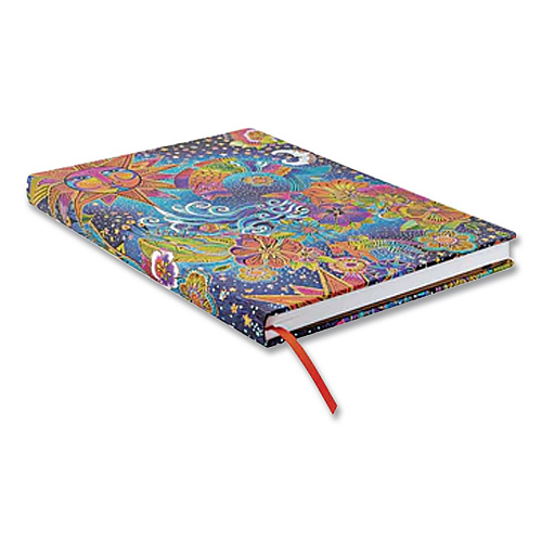 Chronicle Books Paperblanks Hardcover Journal, Laurel Burch Celestial Magic Artwork, Medium/College Rule, Multicolor Cover, (72) 9 x 7 Sheets (978143979691)