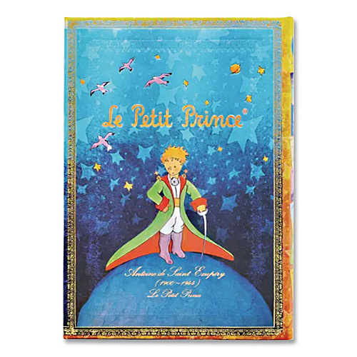 Chronicle Books Paperblanks Hardcover Journal, Saint-Exupery Little Prince Artwork, Medium/College Rule, Multicolor Cover, (72) 10 x 7 Sheets (978143979879)