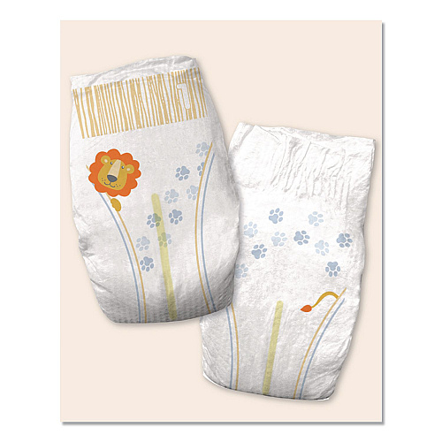 Cuties Complete Care Diapers, Size 1, 8 lbs to 14 lbs, 200/Carton (CR1001)
