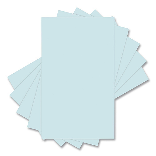 Lettermark Colors 30% Recycled Multipurpose Color Paper, 20 lb Bond Weight, 8.5 x 14, Blue, 500 Sheets/Ream, 10 Reams/Carton (94286RMCT)