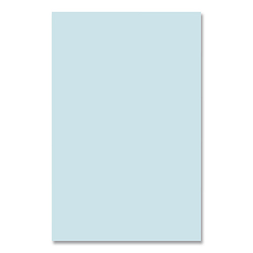 Lettermark Colors 30% Recycled Multipurpose Color Paper, 20 lb Bond Weight, 8.5 x 14, Blue, 500 Sheets/Ream, 10 Reams/Carton (94286RMCT)