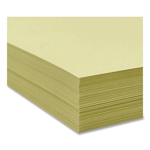 Lettermark Colors 30% Recycled Multipurpose Color Paper, 20 lb Bond Weight, 8.5 x 14, Canary, 500 Sheets/Ream, 10 Reams/Carton (94292RMCT)