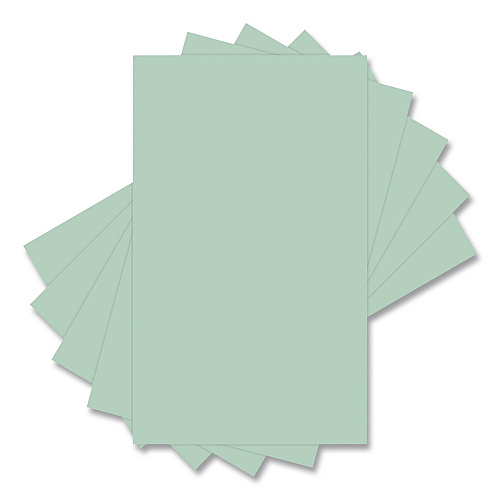 Lettermark Colors 30% Recycled Multipurpose Color Paper, 20 lb Bond Weight, 8.5 x 14, Green, 500 Sheets/Ream, 10 Reams/Carton (94306RMCT)
