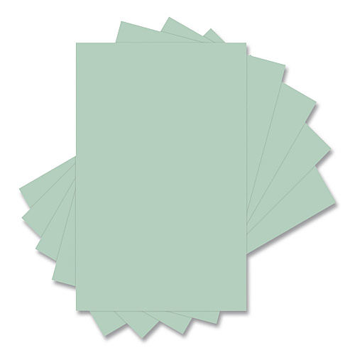Lettermark Colors 30% Recycled Multipurpose Color Paper, 20 lb Bond Weight, 11 x 17, Green, 500 Sheets/Ream, 5 Reams/Carton (94307RMCT)