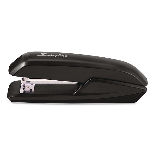 Swingline Standard Full Strip Desk Stapler, Eco Version, 15-Sheet Capacity, Black, 12/Carton (54501ECT)
