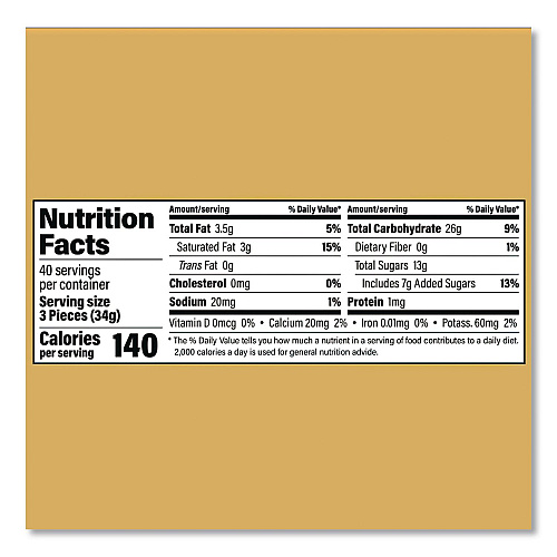 Goetzes Caramel Creams Candy, 40 oz Resealable Bag (40821)