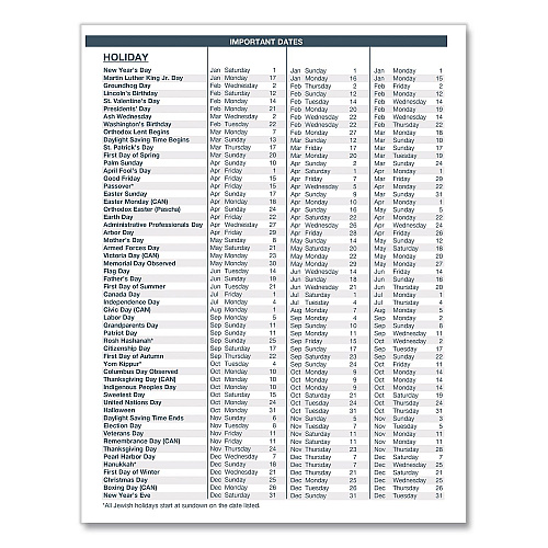 House of Doolittle Recycled Academic Monthly Appointment Planner, 11 x 8.5, Charcoal Gray Cover, 14-Month: July 2025 to Aug 2026 (22650326)