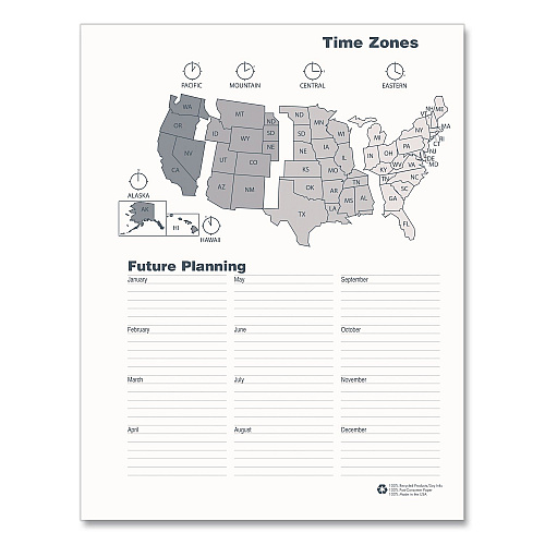 House of Doolittle Recycled Academic Monthly Appointment Planner, 11 x 8.5, Charcoal Gray Cover, 14-Month: July 2025 to Aug 2026 (22650326)