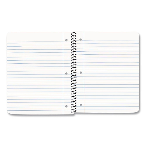 Innovative Designs Licensed Spiral Notebook, Super Mario, 1-Subject, Wide/Legal Rule, Multicolor Cover, (70) 10.5 x 8 Sheets (717842MBSA)