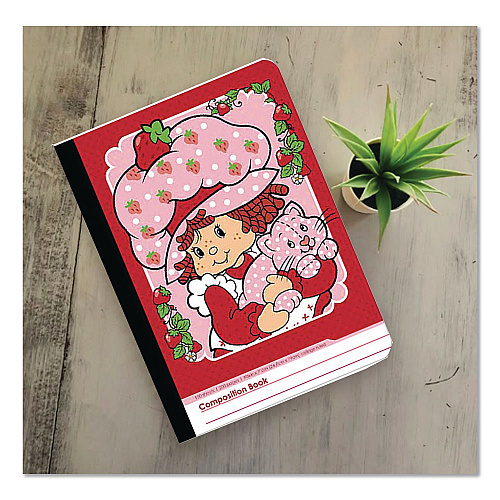 Inkology Licensed Composition Book, Randomly Assorted Strawberry Shortcake Cover Designs, Medium/College Rule, (100) 9.75 x 7.5 Sheets (4679612PDQ)