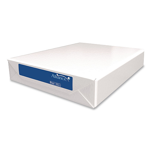 Alliance Perforated Laser Cut Sheets with ColorLok, 92 Bright, Perforated Every 3.67", 20 lb Bond Weight, 8.5 x 11, White, 500/Ream (30060)