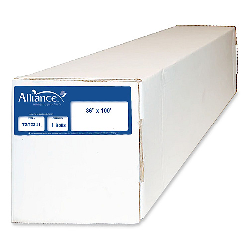 IMPRESO Professional Photo Paper Roll, 8 mil, 36" x 100 ft, Glossy White (TST2341)