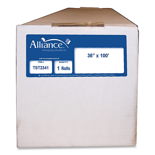 IMPRESO Professional Photo Paper Roll, 8 mil, 36" x 100 ft, Glossy White (TST2341)