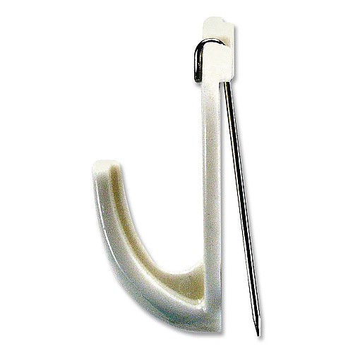 Officemate Cubicle Hooks, White, 5/Pack (509803)