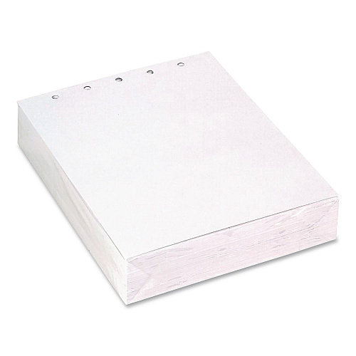 Printworks Professional Punched Paper, 92 Bright, Top: 5-Hole, 20 lb Bond Weight, 8.5 x 11, White, 500/Ream (04108)