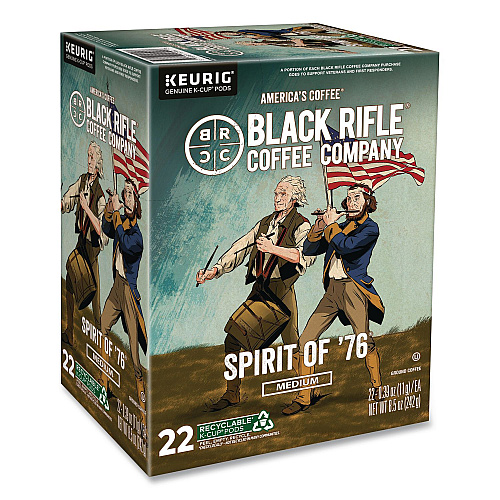 Black Rifle Coffee Company Spirit of '76 Coffee K-Cups, 22/Box (0501)