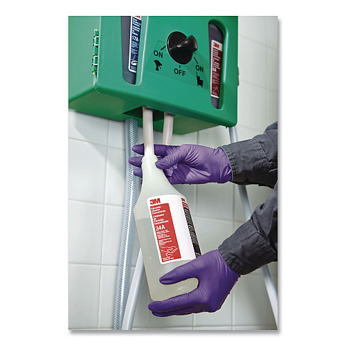 3M HB Quat Disinfectant Cleaner Concentrate 25A, 0.5 gal Bottle, 4/Carton (25ACT)