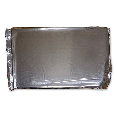 NORTECH Labs Kodiak Pack Insulated Padded Mailer, High-Density Foam, Zip Closure, 12 x 16, Silver, 25 Mailers (KP121625XL)