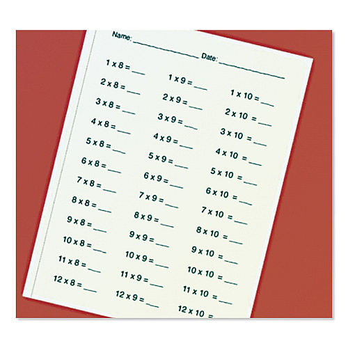 Printworks Professional Perforated Paper, 92 Bright, Perforated 0.5" from Left, 24 lb Bond Weight, 8.5 x 11, White, 500 Sheets/Ream, 5 Reams/Carton (04112P)